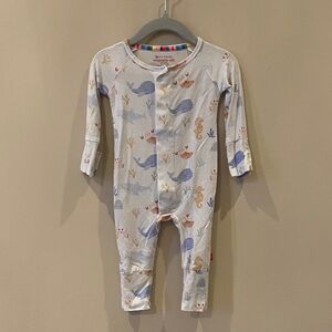 Magnetic Me Ocean Print Convertible Coverall